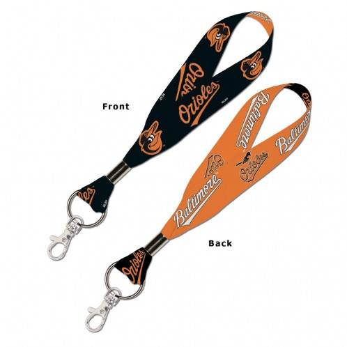 Baltimore Orioles 1 Inch Lanyard Key Strap With Split Ring - ToylandEU