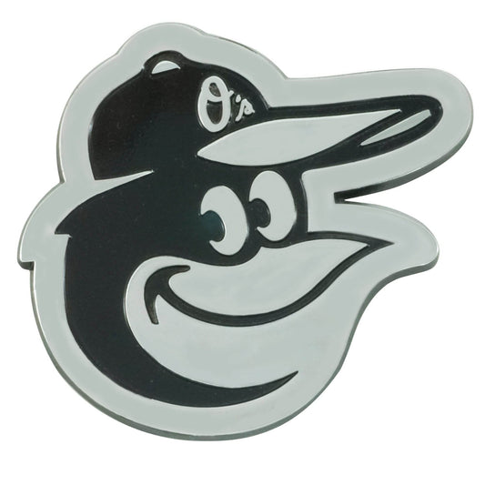 Baltimore Orioles Auto Emblem Premium Chrome Metal Badge - ToylandEU