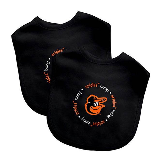 Baltimore Orioles Baby Bibs 2 Pack Officially Licensed - ToylandEU