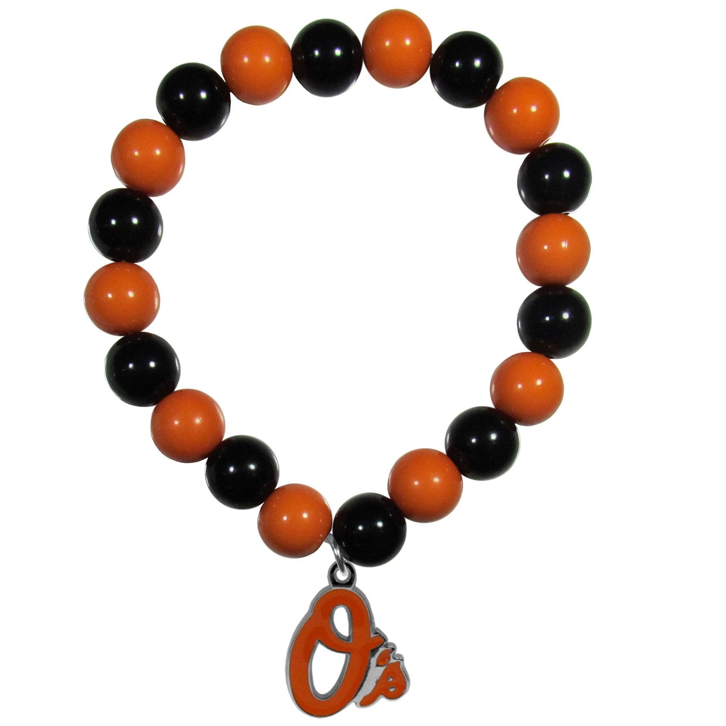 Baltimore Orioles Bead Style Bracelet With Team Charm - ToylandEU