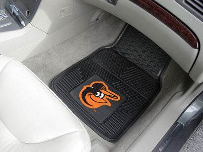 Baltimore Orioles Car Mats Heavy Duty 2 Piece Vinyl - ToylandEU