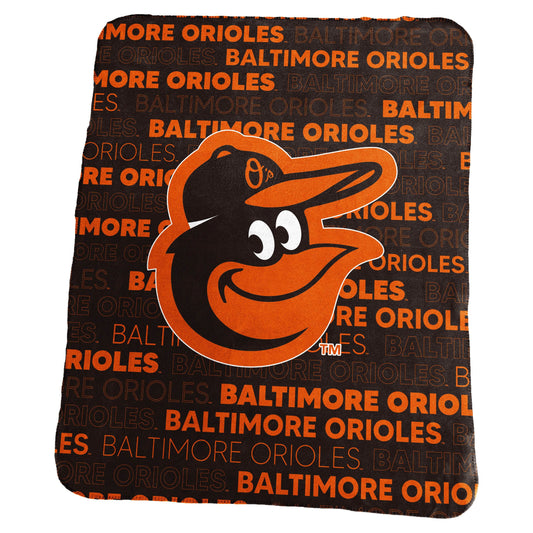 Baltimore Orioles Fleece Blanket 50x60 Classic Throw - ToylandEU
