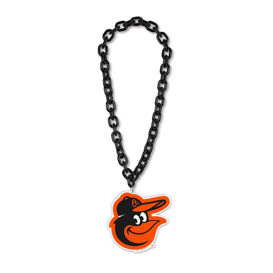 Baltimore Orioles Foam Logo Necklace With 38 Inch Chain - ToylandEU