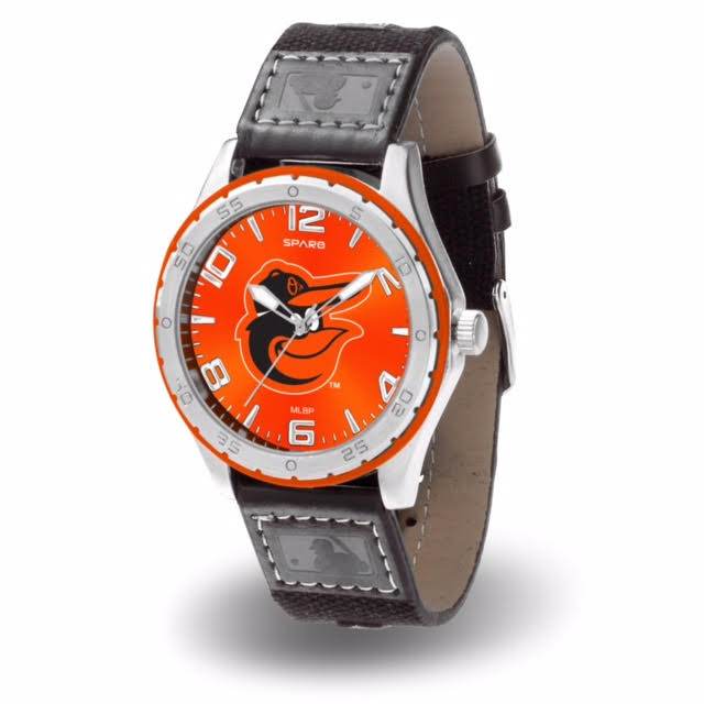 Baltimore Orioles Gambit Watch Canvas Strap PU Leather - ToylandEU