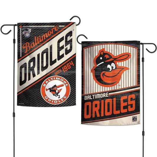  Baltimore Orioles Garden Flag 12x18 2 Sided Cooperstown -  ToylandEU™