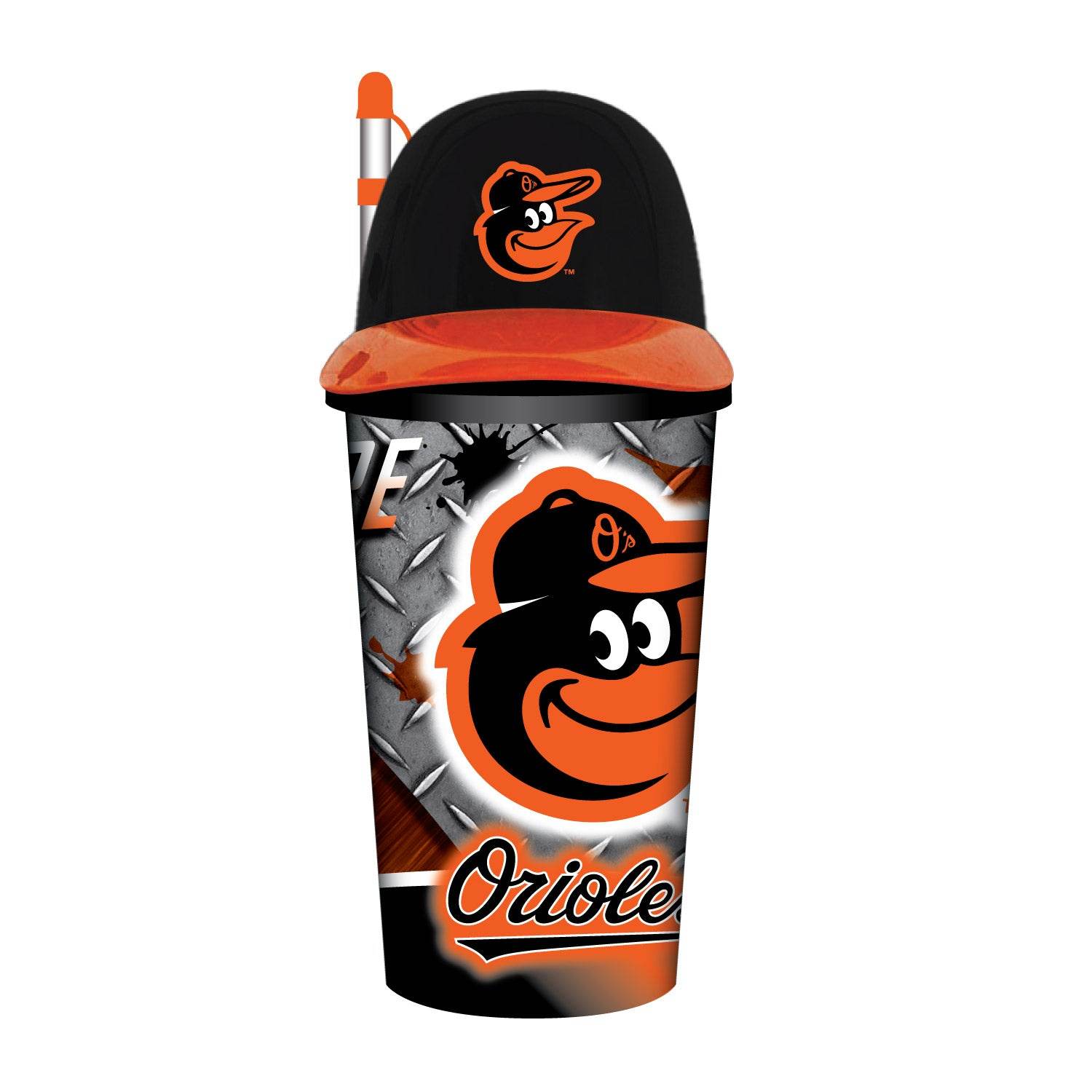 Baltimore Orioles Helmet Cup 32oz Plastic With Straw - ToylandEU