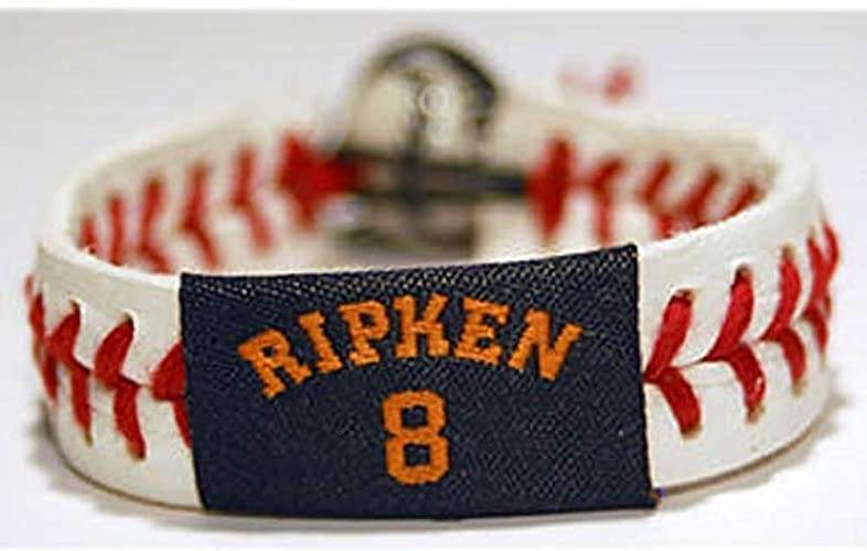 Baltimore Orioles Leather Bracelet Cal Ripken Jr Bead - ToylandEU