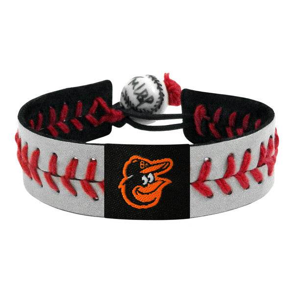 Baltimore Orioles Leather Bracelet Reflective Baseball - ToylandEU