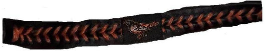 Baltimore Orioles Leather Bracelet With Ceramic Bead - ToylandEU