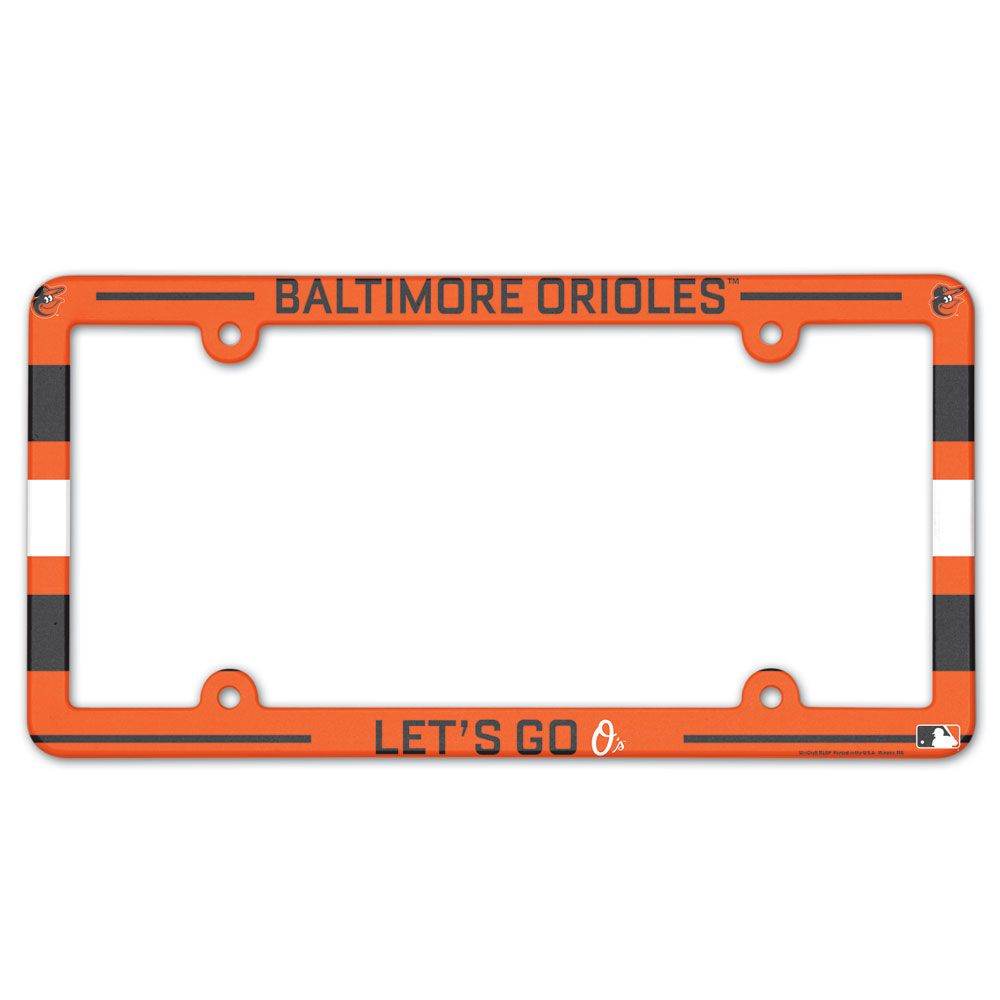 Baltimore Orioles License Plate Frame - Full Color - ToylandEU