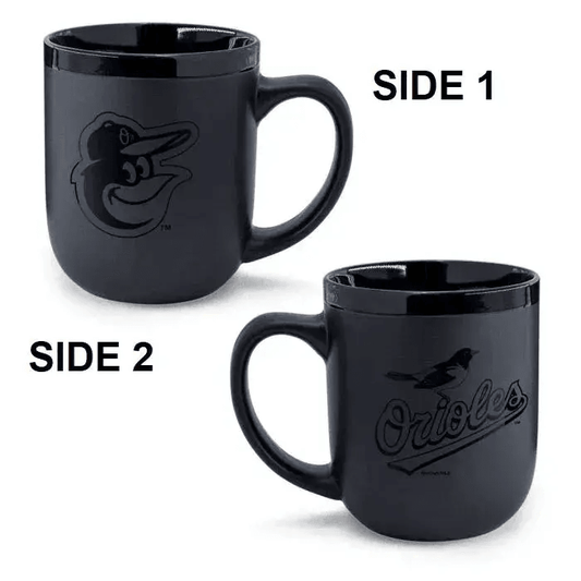  Baltimore Orioles Matte Black Coffee Mug 17oz Ceramic -  ToylandEU™