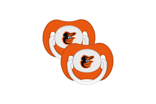 Baltimore Orioles Pacifier 2 Pack Officially Licensed - ToylandEU