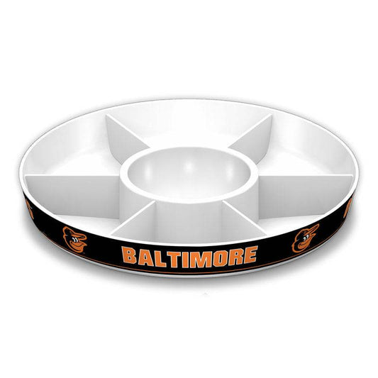 Baltimore Orioles Party Platter With Dividers Melamine - ToylandEU