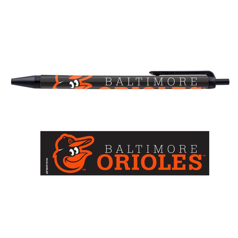 Baltimore Orioles Pens 5 Pack Wincraft Office Supplies - ToylandEU