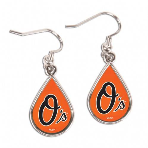 Baltimore Orioles Teardrop Style Earrings Official Pair - ToylandEU