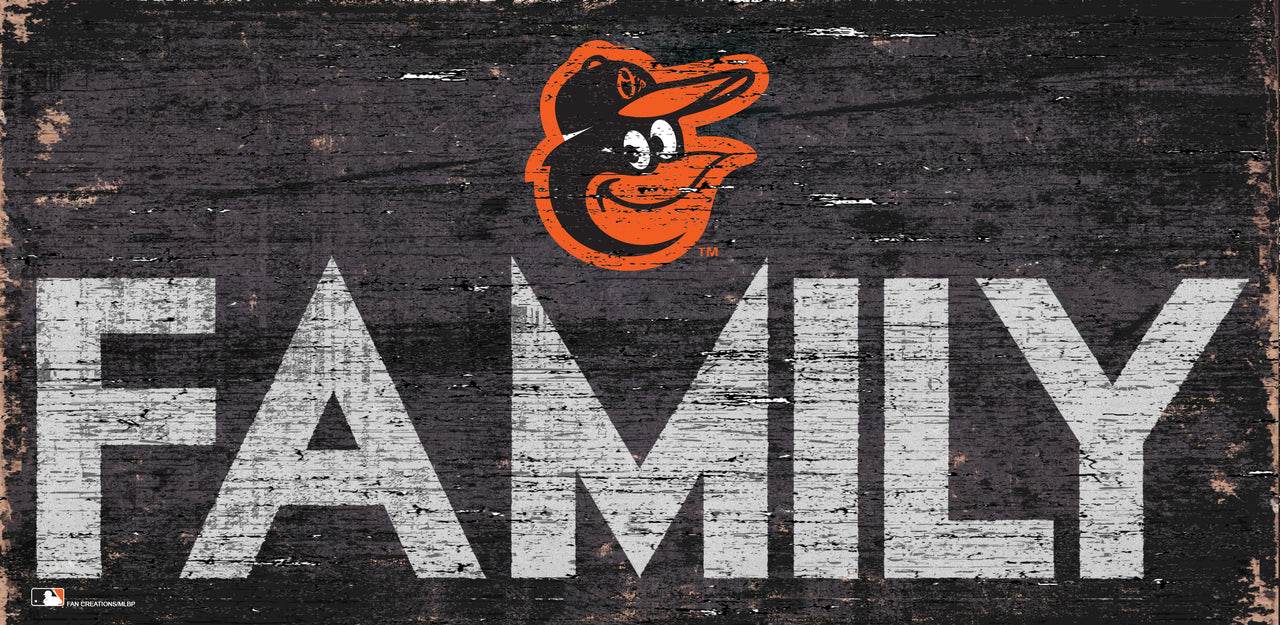 Baltimore Orioles Wood Sign 12x6 Design Special Order - ToylandEU
