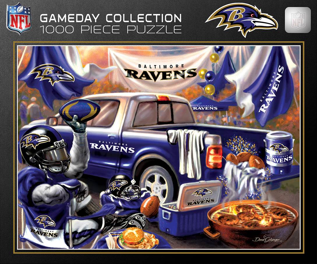 Baltimore Ravens 1000 Piece Gameday Puzzle MasterPieces - ToylandEU