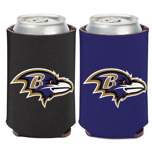 Baltimore Ravens 12oz Can Cooler Full Color Imprint Foam - ToylandEU