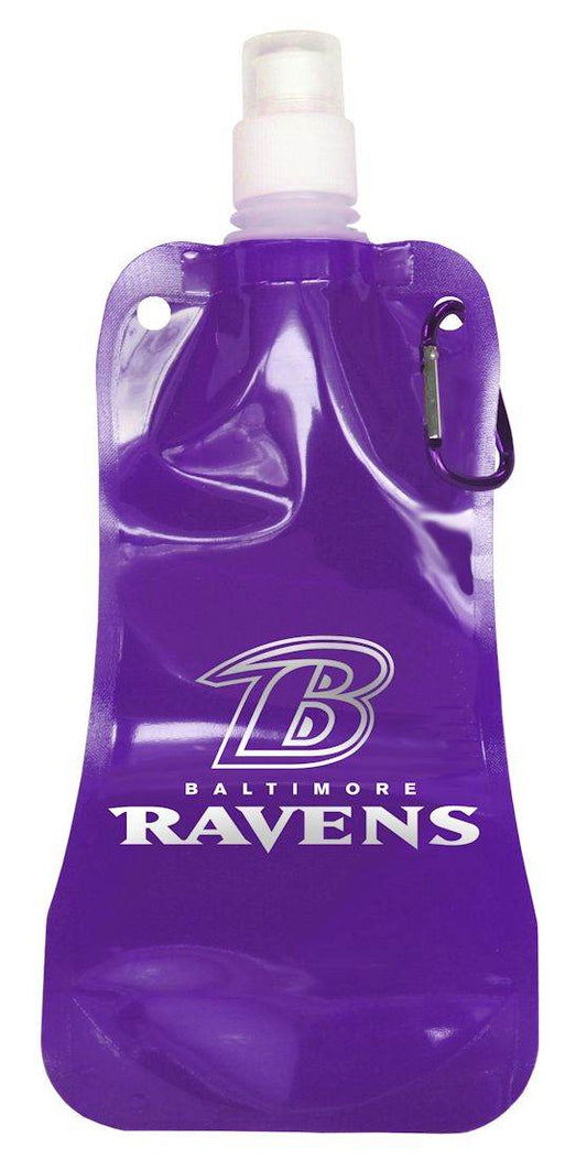 Baltimore Ravens 16oz Foldable Water Bottle Boelter Brands - ToylandEU