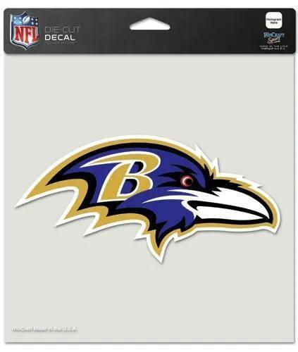  Baltimore Ravens 8x8 Die Cut Color Vinyl Decal Outdoor -  ToylandEU™
