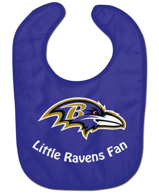 Baltimore Ravens All Pro Little Fan Baby Bib - ToylandEU