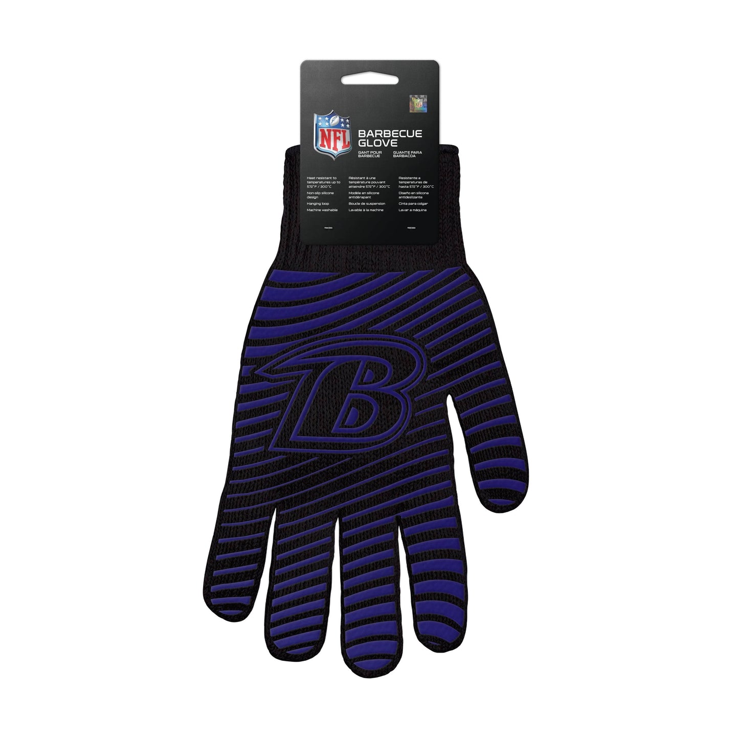 Baltimore Ravens BBQ Style Glove Heat Resistant 572F - ToylandEU