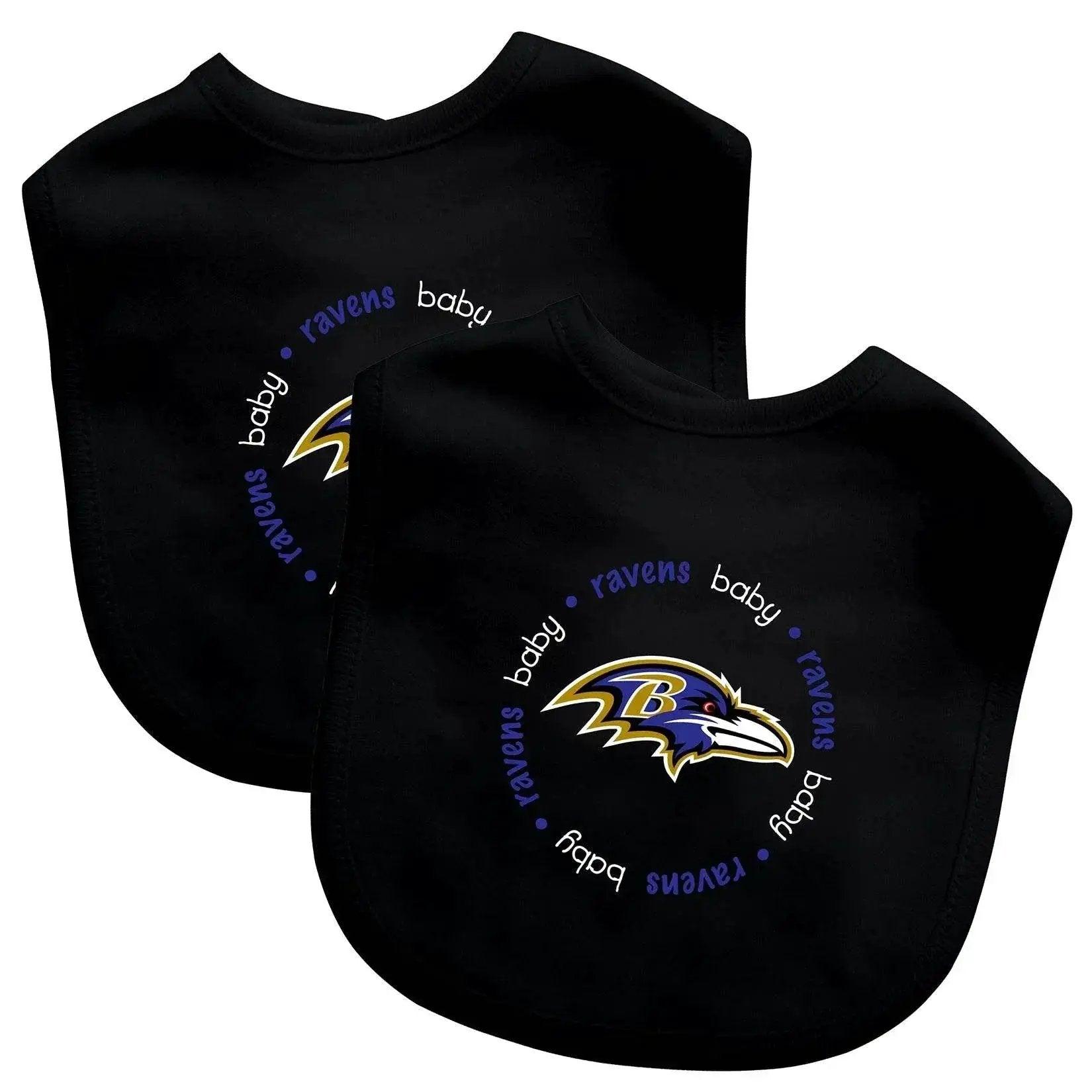  Baltimore Ravens Baby Bibs 2 Pack Officially Licensed Logo -  ToylandEU™