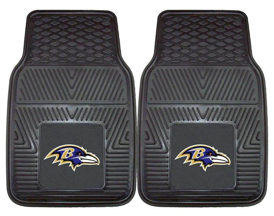  Baltimore Ravens Car Mats Heavy Duty 2 Piece Vinyl -  ToylandEU™