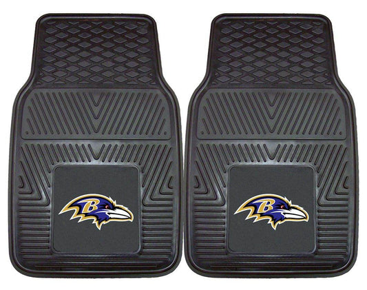 Baltimore Ravens Car Mats Heavy Duty 2 Piece Vinyl - ToylandEU