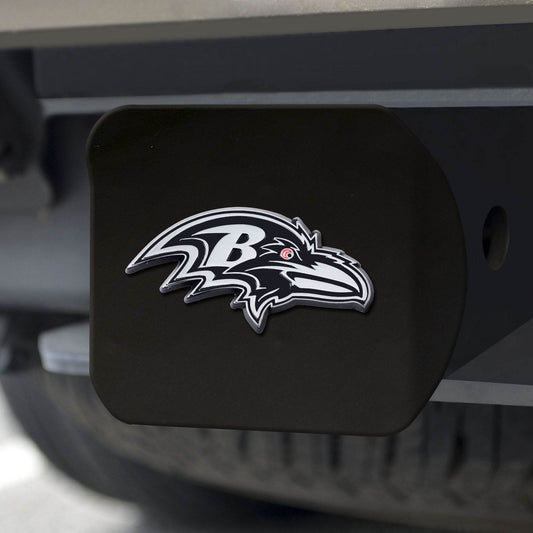 Baltimore Ravens Chrome Hitch Cover Emblem 2 Inch Square - ToylandEU