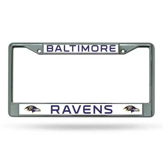  Baltimore Ravens Chrome License Plate Frame With Team Logo -  ToylandEU™