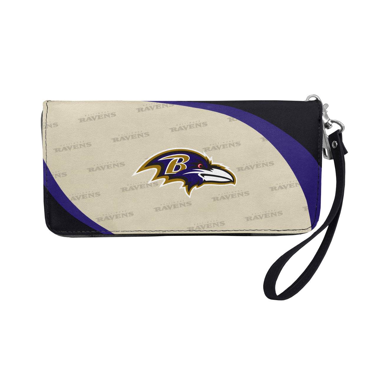 Baltimore Ravens Curve Wallet Organizer With Wristlet - ToylandEU