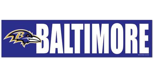 Baltimore Ravens Decal Bumper Sticker - Special Order - ToylandEU