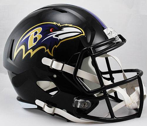 Baltimore Ravens Deluxe Replica Speed Helmet Display Piece - ToylandEU