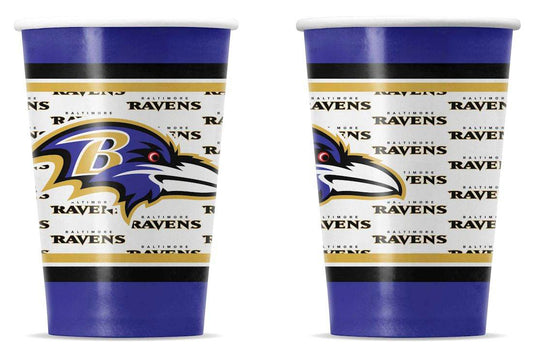 Baltimore Ravens Disposable Paper Cups - ToylandEU