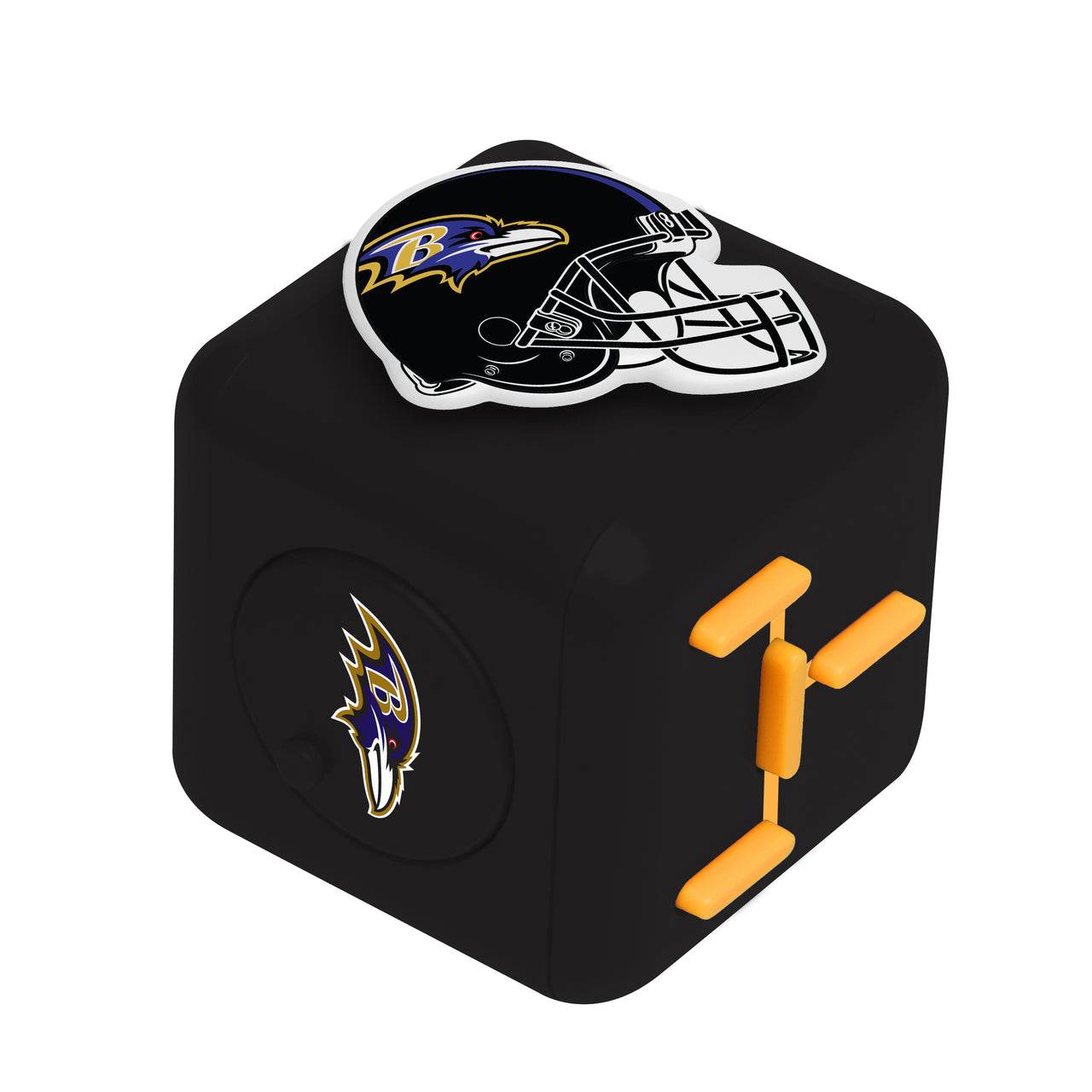 Baltimore Ravens Diztracto Cube Fidget Toy Official - ToylandEU