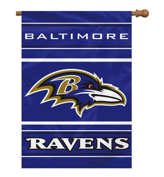 Baltimore Ravens Double Sided Flag 3x5 Banner With Grommets - ToylandEU