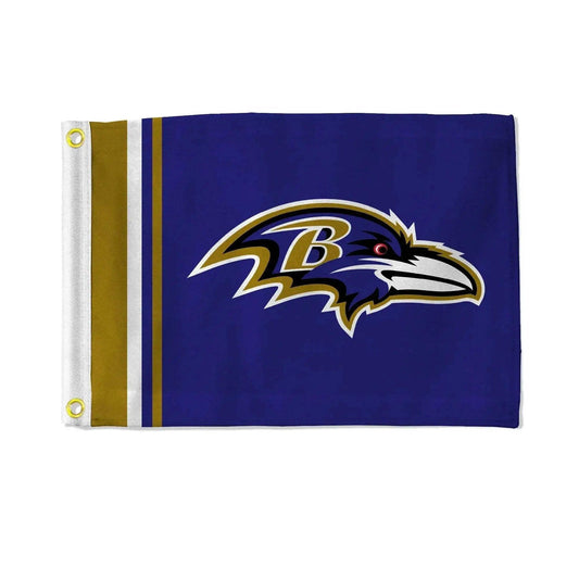  Baltimore Ravens Flag 12x17 Striped Utility Outdoor -  ToylandEU™