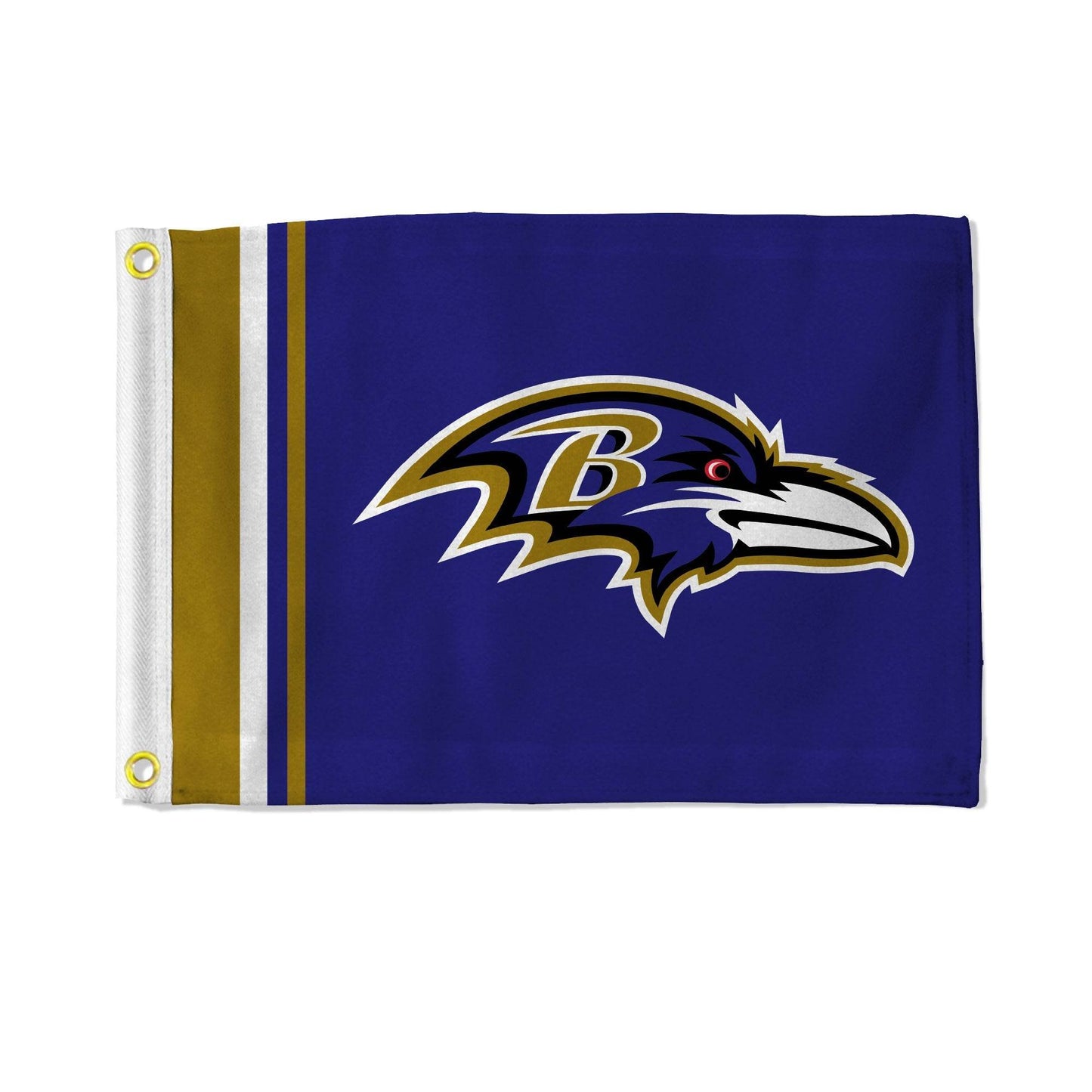 Baltimore Ravens Flag 12x17 Striped Utility Outdoor - ToylandEU