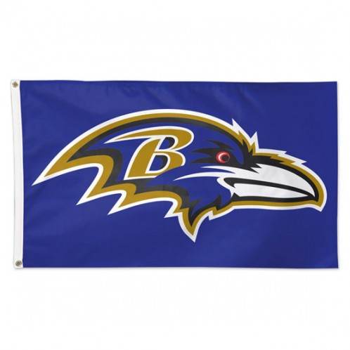Baltimore Ravens Flag 3x5 Deluxe Style Special Order - ToylandEU