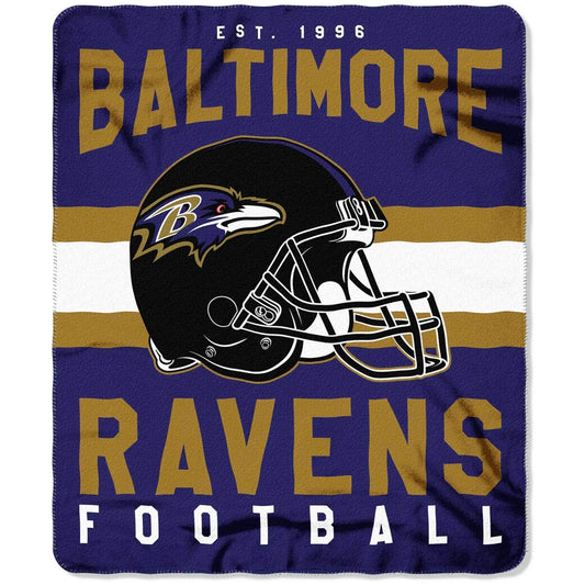  Baltimore Ravens Fleece Blanket 50x60 Northwest Throw -  ToylandEU™