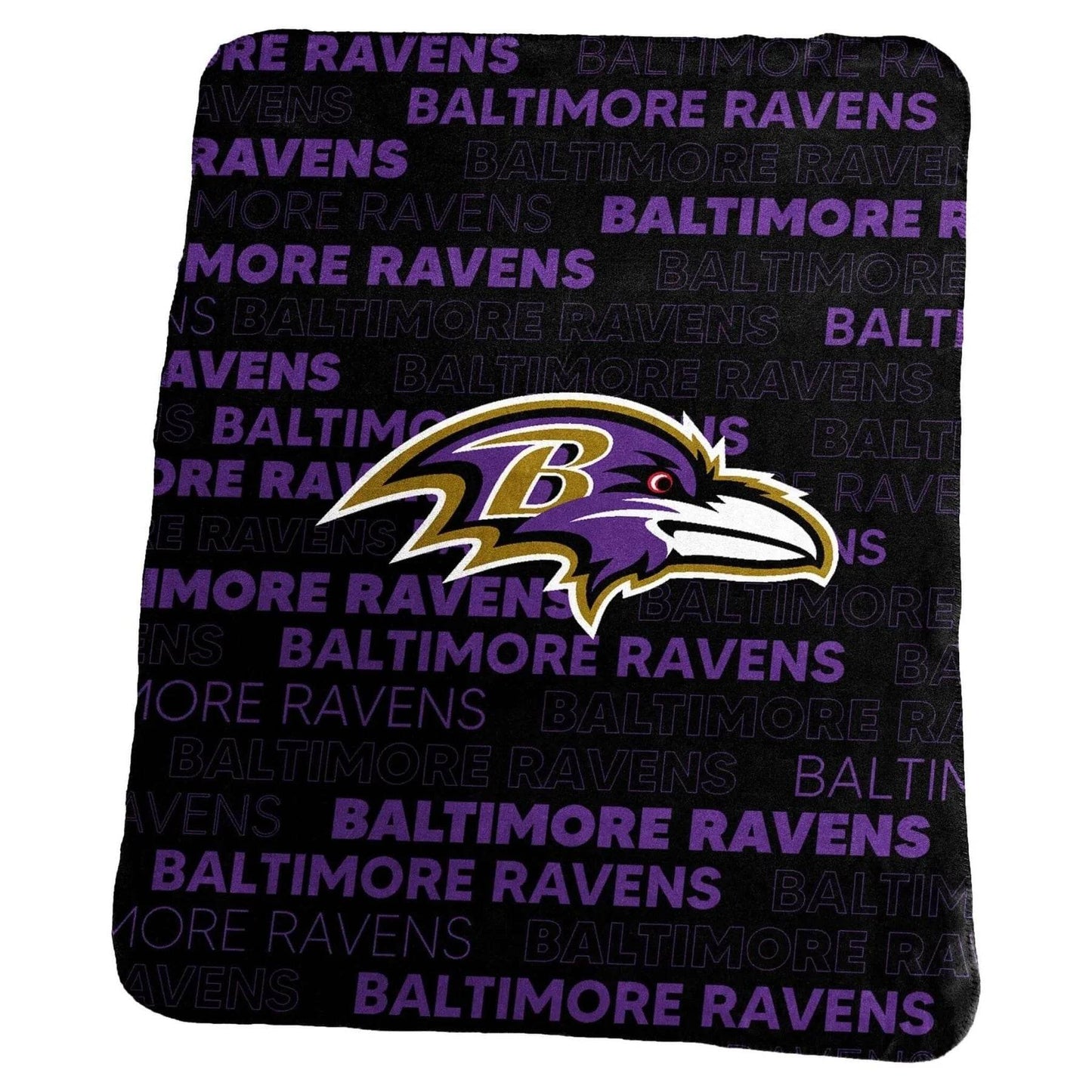 Baltimore Ravens Fleece Throw Blanket 50x60 Classic Premium - ToylandEU