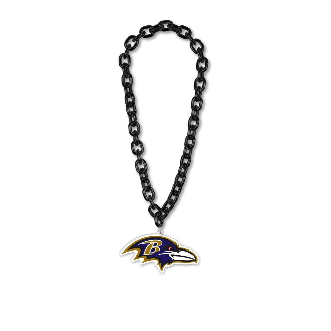 Baltimore Ravens Foam Logo Necklace On 38 Inch Chain - ToylandEU