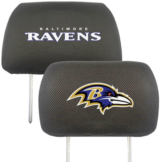  Baltimore Ravens Headrest Covers Embroidered Team Logo -  ToylandEU™