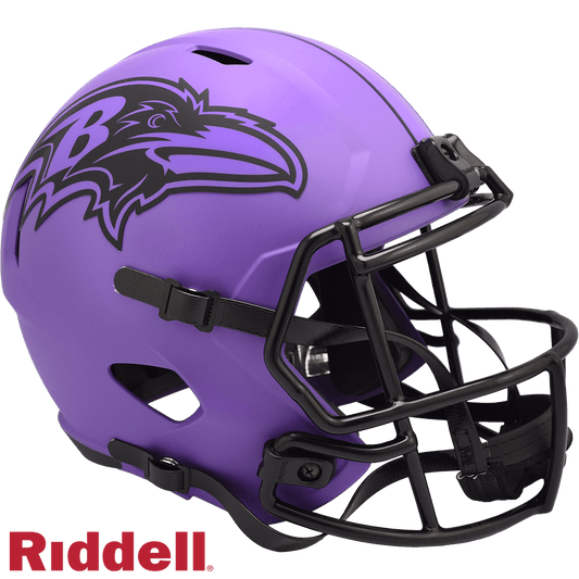 Baltimore Ravens Helmet Riddell Replica Full Size Speed - ToylandEU