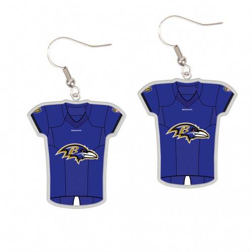 Baltimore Ravens Jersey Style Earrings Officially Licensed - ToylandEU