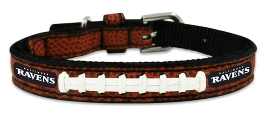 Baltimore Ravens Leather Football Pet Collar Classic Size -  ToylandEU™