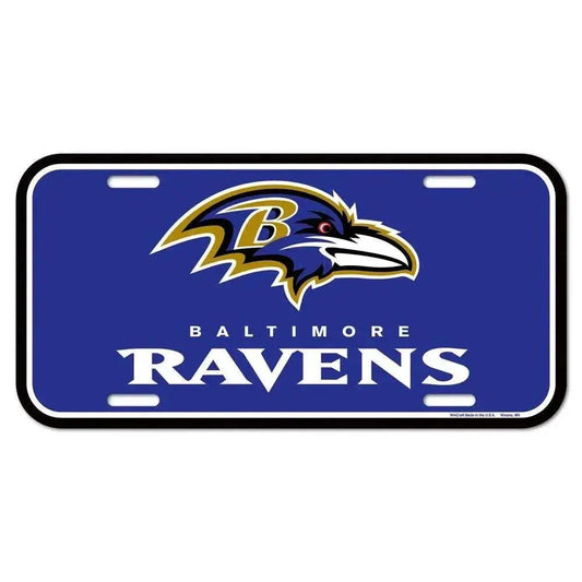  Baltimore Ravens License Plate Plastic -  ToylandEU™