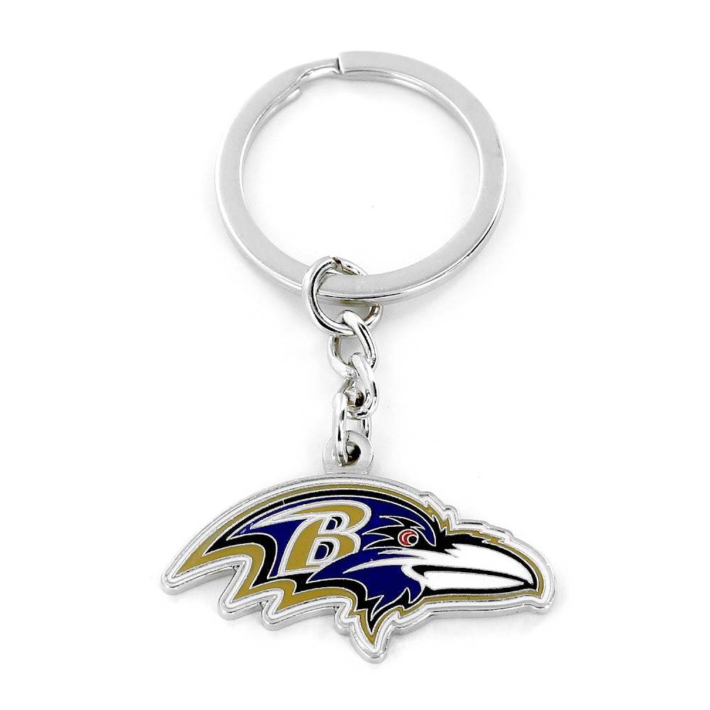 Baltimore Ravens Logo Keychain With Detachable Split Ring - ToylandEU