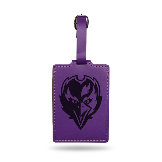 Baltimore Ravens Luggage Tag Laser Engraved With Clip - ToylandEU